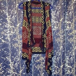 Deb 2X/3X Southwest Print Vest